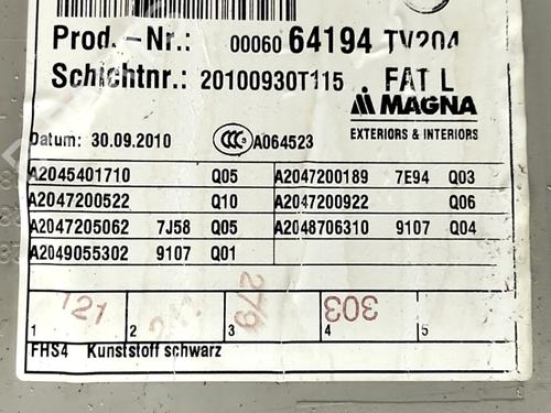 Front left panel MERCEDES-BENZ C-CLASS (W204) C 200 CDI (204.001) | BP33769240C58 - Image 3