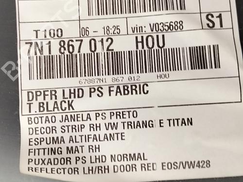 Front right panel VW SHARAN (7N1, 7N2) 2.0 TDI | BP36407347C59 - Image 2