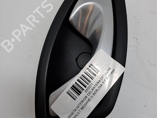 Front right interior door handle RENAULT MEGANE III Hatchback (BZ0/1_, B3_) 1.5 dCi | BP26233304I14 