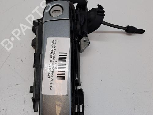 Used Front left exterior door handle AUDI A4 B7 Avant (8ED) 2.0 TDI (170 hp) 23372525