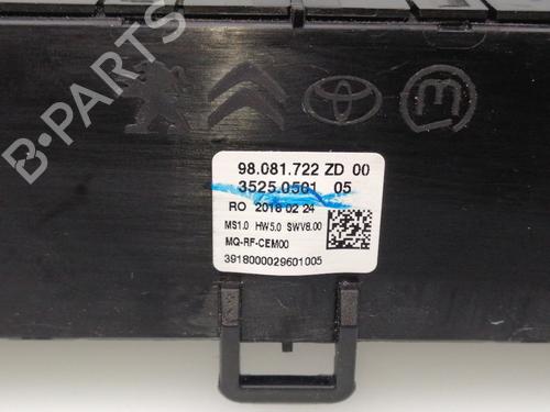 Climate control CITROËN JUMPY III Van (V_) 1.6 BlueHDi 115 | BP23936396I5 