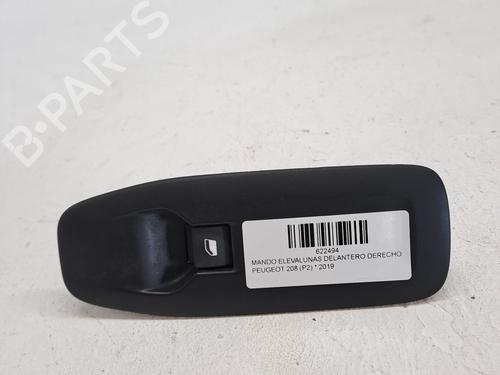 Used Right front window switch PEUGEOT 208 I (CA_, CC_) 1.5 BlueHDI 100 (102 hp) 24736022