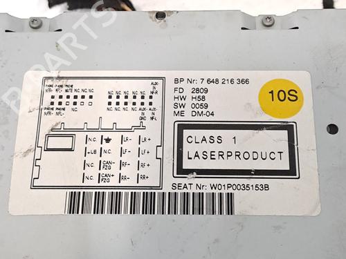 Radio SEAT LEON (1P1) 1.6 | BP23977548E6 