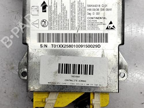 Used ECU airbags ECU airbags MERCEDES-BENZ C-CLASS (W204) C 200 CDI (204.001) (136 hp) 33871463 33871463