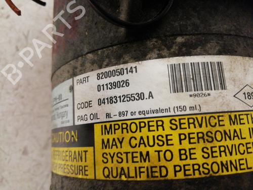 Used AC compressor RENAULT MEGANE II (BM0/1_, CM0/1_) 1.5 dCi (BM0F, BM0T, BM2B, CM0F, CM0T) (82 hp) 25460226