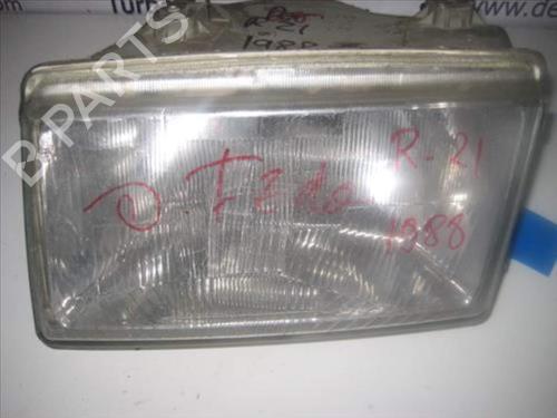 Used Left headlight RENAULT 21 Saloon (L48_) 1.7 (L482) (88 hp) 25593739