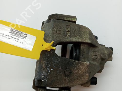 Used Right front brake caliper MAZDA 3 (BK) 1.6 (BK14) (105 hp) 23342100