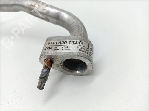 Used AC pipe SKODA OCTAVIA III (5E3, NL3, NR3) 1.6 TDI (105 hp) 25465312