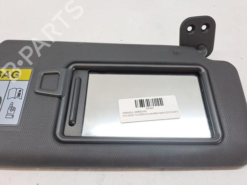 Right sun visor HYUNDAI TUCSON (TL, TLE) 1.6 CRDi hybrid 48V | BP28958109I2 