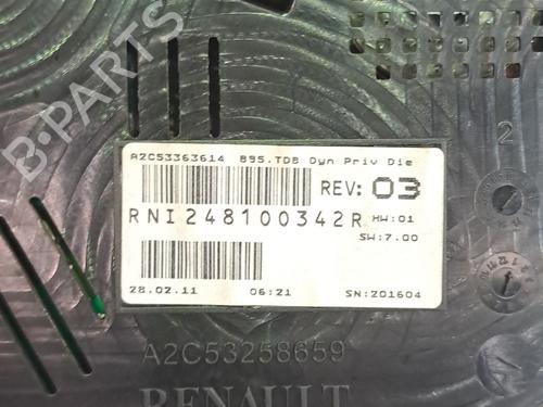 Instrument cluster RENAULT MEGANE III Hatchback (BZ0/1_, B3_) 1.5 dCi (BZ09, BZ0D, BZ1W, BZ29, BZ14) | BP26675421C47 