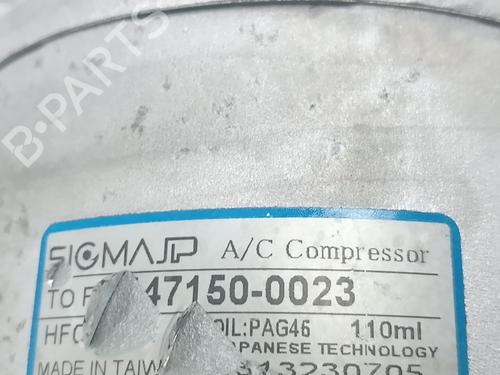 Used AC compressor AC compressor RENAULT FLUENCE (L3_) 1.5 dCi (L30D, L30L, L306, L33F, L33L, L33M, L33V, L33W) (110 hp) 39741695 39741695