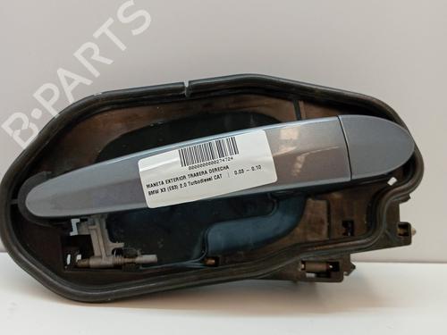 Used Rear left exterior door handle BMW X3 (E83) 3.0 d (204 hp) 23375663