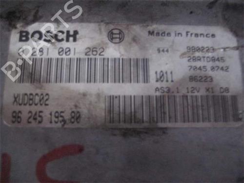Used Engine control unit (ECU) PEUGEOT 406 (8B) 1.9 TD (90 hp) 25915615