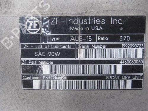 Front differential MERCEDES-BENZ M-CLASS (W163) ML 270 CDI (163.113) | BP25988252M23 