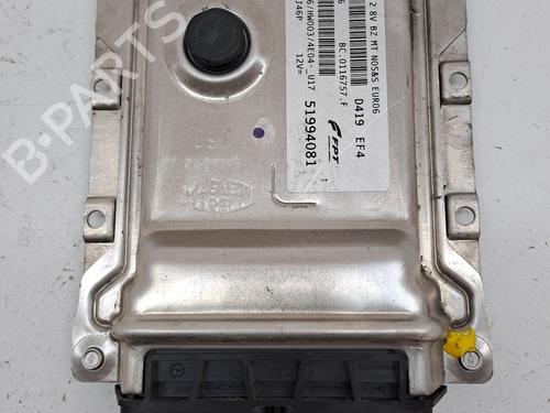 Used Engine control unit (ECU) FIAT 500 (312_) 1.2 (312AXA1A) (69 hp) 23372451