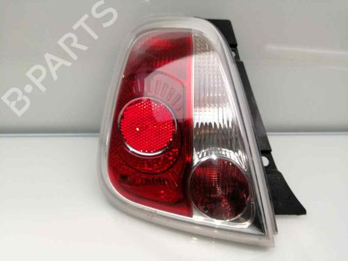 Used Left taillight FIAT 500 (312_) 1.2 (312AXA1A) (69 hp) 23651135