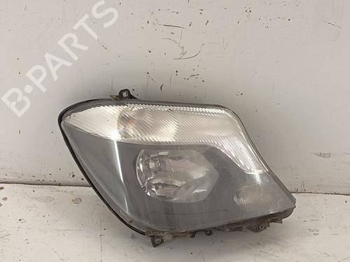 Used Right headlight Right headlight MERCEDES-BENZ SPRINTER 3,5-t Van (B906) 313 CDI 4x4 (906.631, 906.633, 906.635, 906.637) (129 hp) 36539948 36539948
