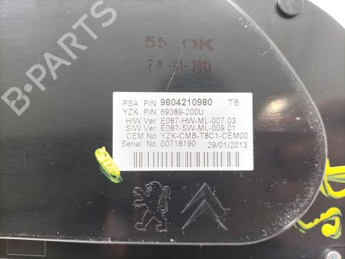 Instrument cluster PEUGEOT 3008 I MPV (0U_) 1.6 HDi | BP23289717C47 