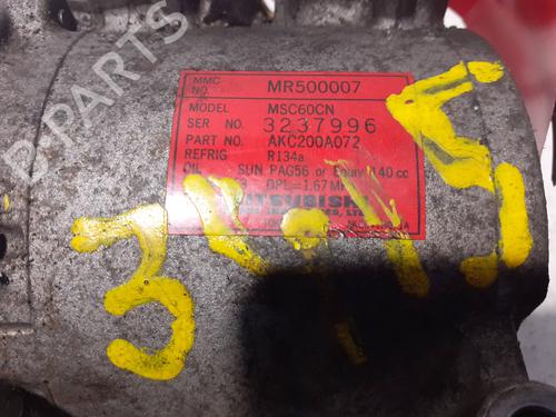 AC compressor MITSUBISHI SPACE STAR MPV (DG_A) 1.3 16V (DG1A) | BP27274077M34 
