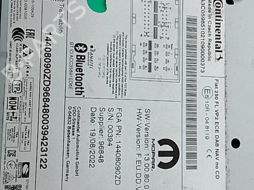 Radio CITROËN JUMPER II Van 2.2 BlueHDi 140 | BP33763987E6 - Image 4