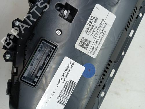 Instrument cluster OPEL ASTRA K (B16) 1.4 Turbo (68) | BP23348355C47 