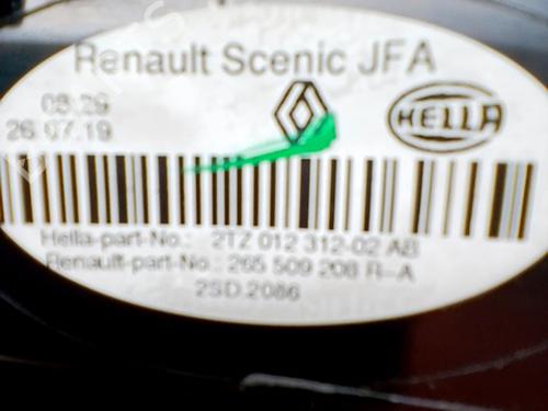 Right tailgate light RENAULT SCÉNIC IV (J9_) 1.7 Blue dCi 120 (J9A7, J9A8) | BP29326046C80 