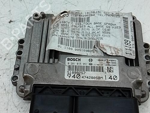 Used Engine control unit (ECU) Engine control unit (ECU) ALFA ROMEO GIULIETTA (940_) 2.0 JTDM (940.FXL1A) (140 hp) 33764003 33764003