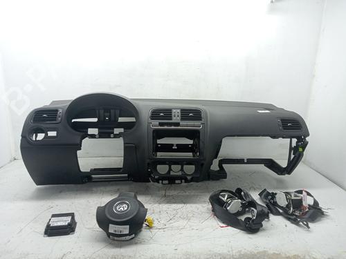 Used Airbag Kit VW POLO V (6R1, 6C1) 1.6 TDI (90 hp) 24109021
