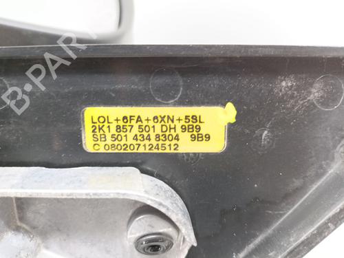 Left mirror VW CADDY III MPV (2KB, 2KJ, 2CB, 2CJ) 1.9 TDI | BP23289548C26 
