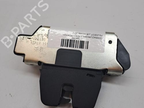 Used Tailgate lock PEUGEOT 208 I (CA_, CC_) 1.6 HDi (92 hp) 23942835