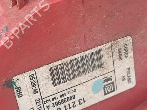Lampa tylna lewa OPEL CORSA D (S07) 1.4 (L08, L68) | BP23370275C34