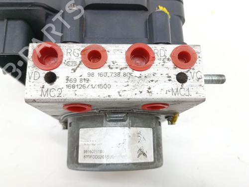 ABS pump PEUGEOT 308 II (LB_, LP_, LW_, LH_, L3_) 1.6 BlueHDi 120 | BP26594523M43 