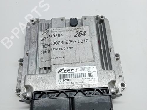 Used Engine control unit (ECU) IVECO DAILY VI Van 33S14, 35S14, 35C14, 42S14 (136 hp) 23350228