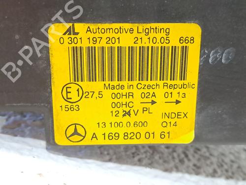 Left headlight MERCEDES-BENZ A-CLASS (W169) A 180 CDI (169.007, 169.307) | BP24466754C28 