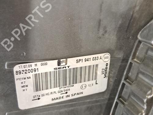 Left headlight SEAT LEON (1P1) 1.6 | BP24466756C28 