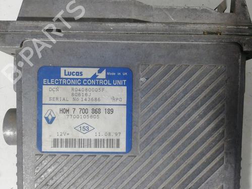 Engine control unit (ECU) RENAULT MEGANE I Classic (LA0/1_) 1.6 e (LA0F, LA0S) | BP25346673M57 