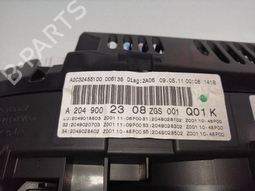 Instrument cluster MERCEDES-BENZ C-CLASS (W204) C 200 CDI (204.001) | BP23651260C47