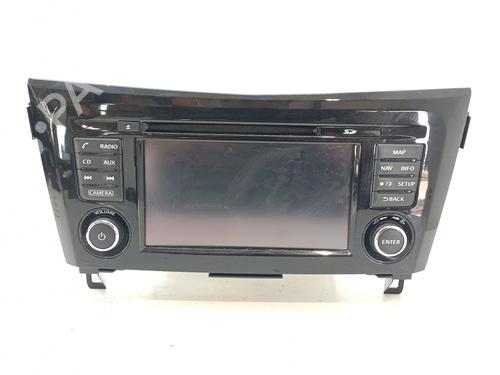 Used Radio NISSAN QASHQAI II (J11, J11_) 1.2 DIG-T (115 hp) 29024265