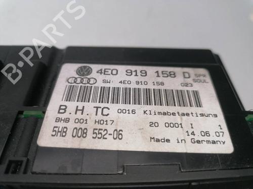 Commande Chauffage AUDI A8 D3 (4E2, 4E8) 4.2 TDI quattro | BP23379287I5