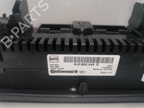 Climate control SEAT IBIZA IV (6J5, 6P1) 1.6 TDI | BP23421330I5 