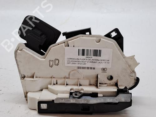 Used Front right lock VW GOLF VI (5K1) 1.6 TDI (105 hp) 27193641