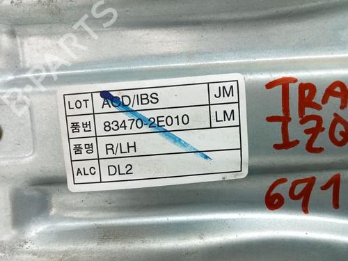 Rear left window mechanism HYUNDAI TUCSON (JM) 2.0 CRDi | BP27557111C24 