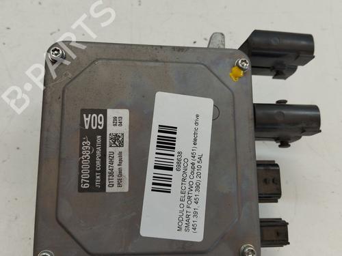 Used Electronic module SMART FORTWO Coupe (453) electric drive / EQ (453.391) (56 hp) 27193953