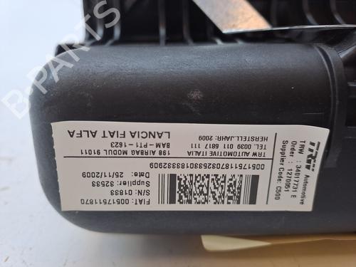 Passasjer kollisjonspute FIAT BRAVO II (198_) 1.6 D Multijet (198AXH1B) | BP23368723C10 