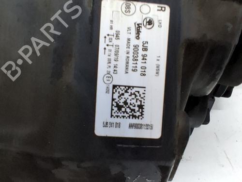 Right headlight SKODA RAPID (NH3, NK3, NK6) 1.6 TDI | BP30054812C29 