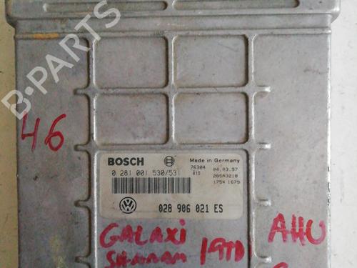 Used Engine control unit (ECU) SEAT ALHAMBRA (7V8, 7V9) 1.9 TDI (90 hp) 24951008