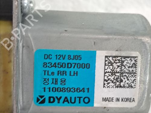 Left rear window motor HYUNDAI TUCSON (TL, TLE) 1.6 CRDi | BP26381824E23 