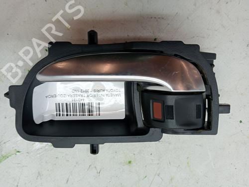 Used Rear left interior door handle TOYOTA AURIS (_E18_) 1.4 D-4D (NDE180_, NDE180R) (90 hp) 23354982