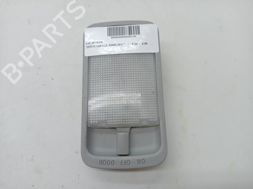 Used Interior roof light TOYOTA COROLLA Verso (ZER_, ZZE12_, R1_) 1.8 (ZNR11_, ZNR11R) (129 hp) 23349486