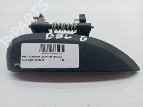 Used Front right exterior door handle DACIA SANDERO II 1.2 (75 hp) 23342186